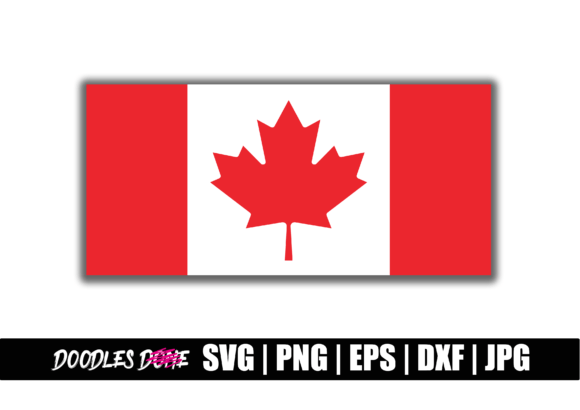 Canada Flag SVG for Crafts and Graphics