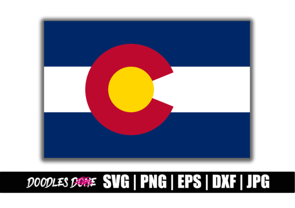Colorado State Flag SVG: Graphics and Crafts