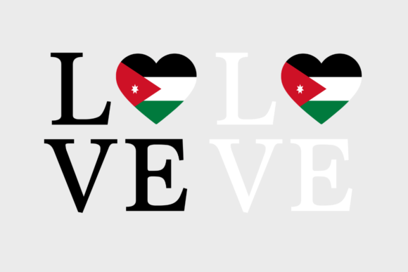 Jordan Flag Love Jordan SVG PNG Review