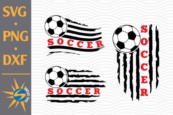 Soccer US Flag: Graphics and Crafts in Action