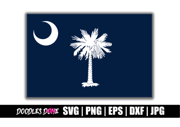 South Carolina State Flag SVG