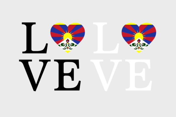 Tibet Flag SVG PNG for Crafts and Graphics